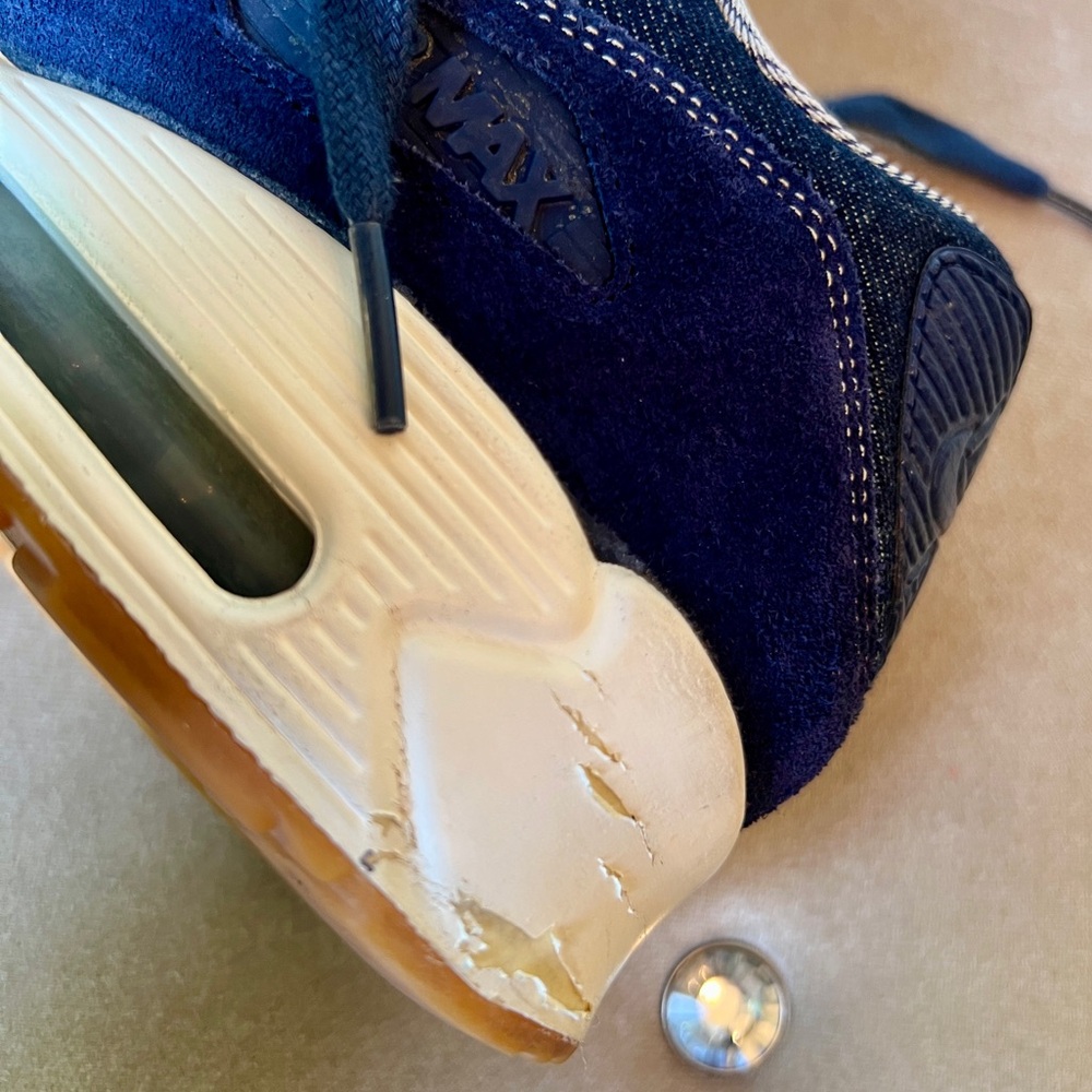 WMNS AIR MAX 90 SE 'BINARY BLUE' {W 10} - Picture 7 of 8